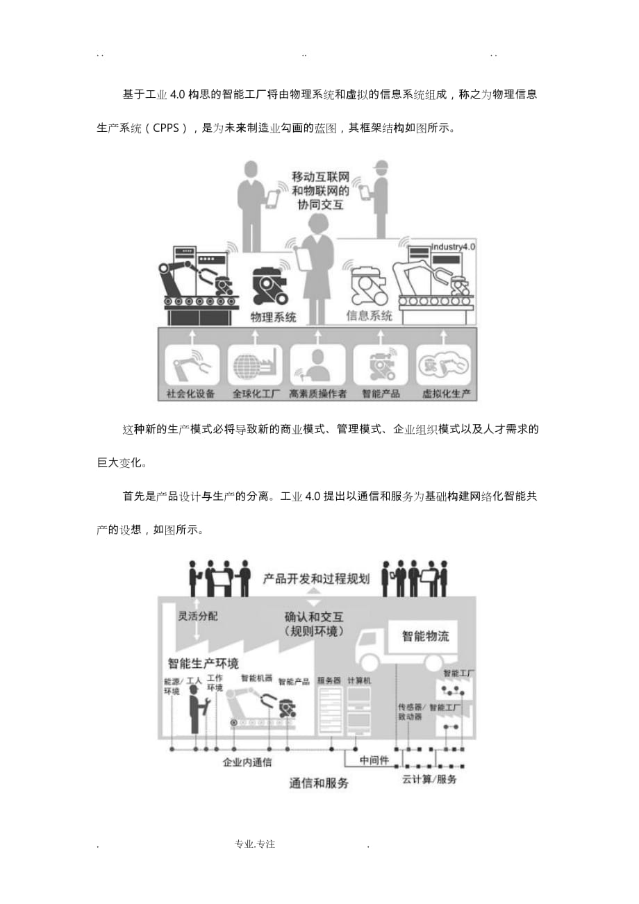 工业物联网_ 浅析工业4.0与智能制造的关系_第4页