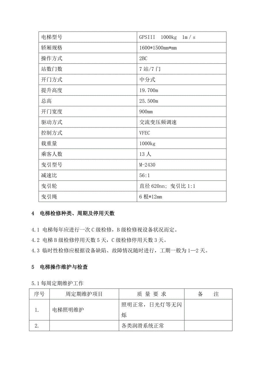 电梯检修规程_第2页