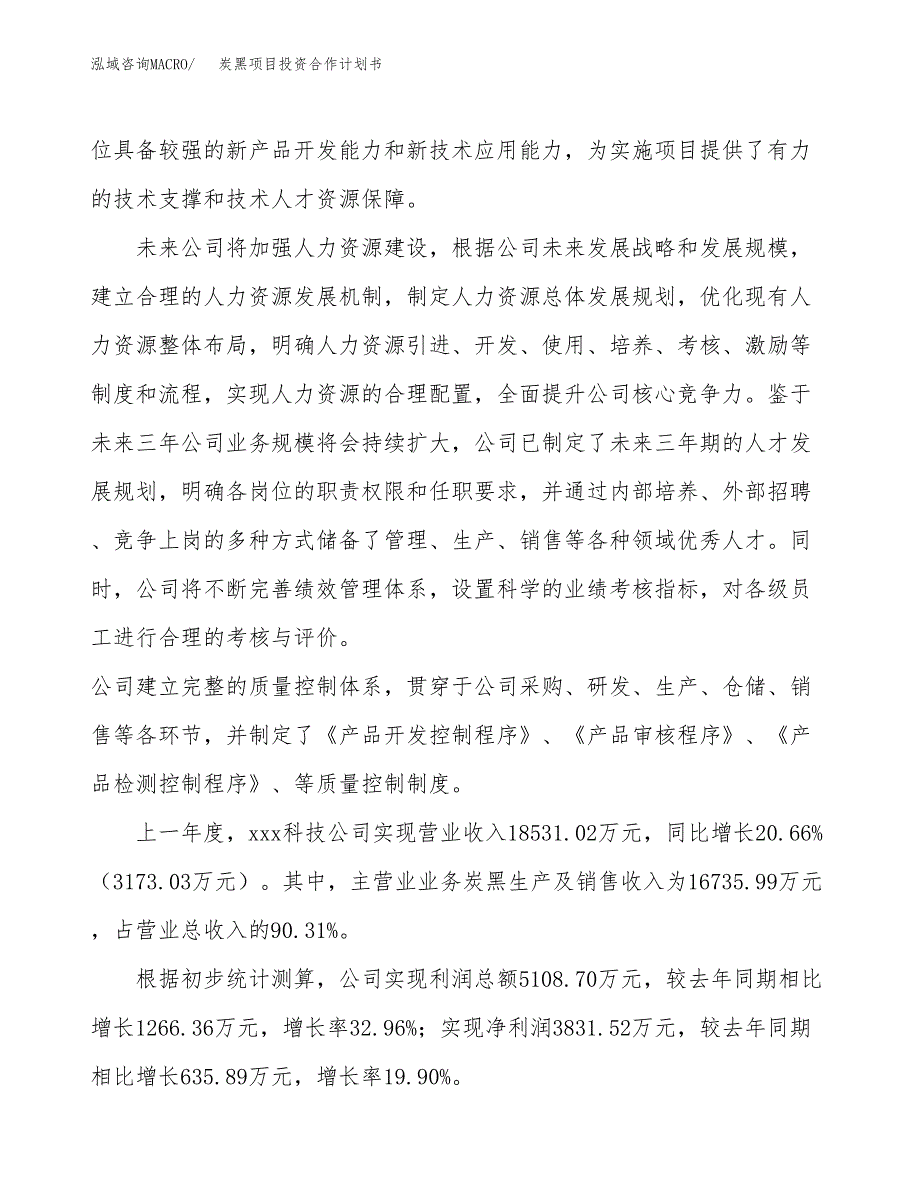 炭黑项目投资合作计划书模板.docx_第2页