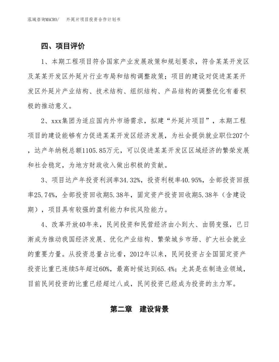 外延片项目投资合作计划书模板.docx_第5页