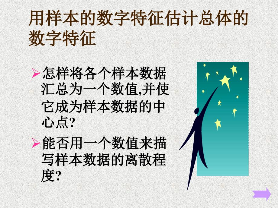 2020届二轮复习用样本的数字特征估计总体的数字特征习题课件（13张）（全国通用）_第1页