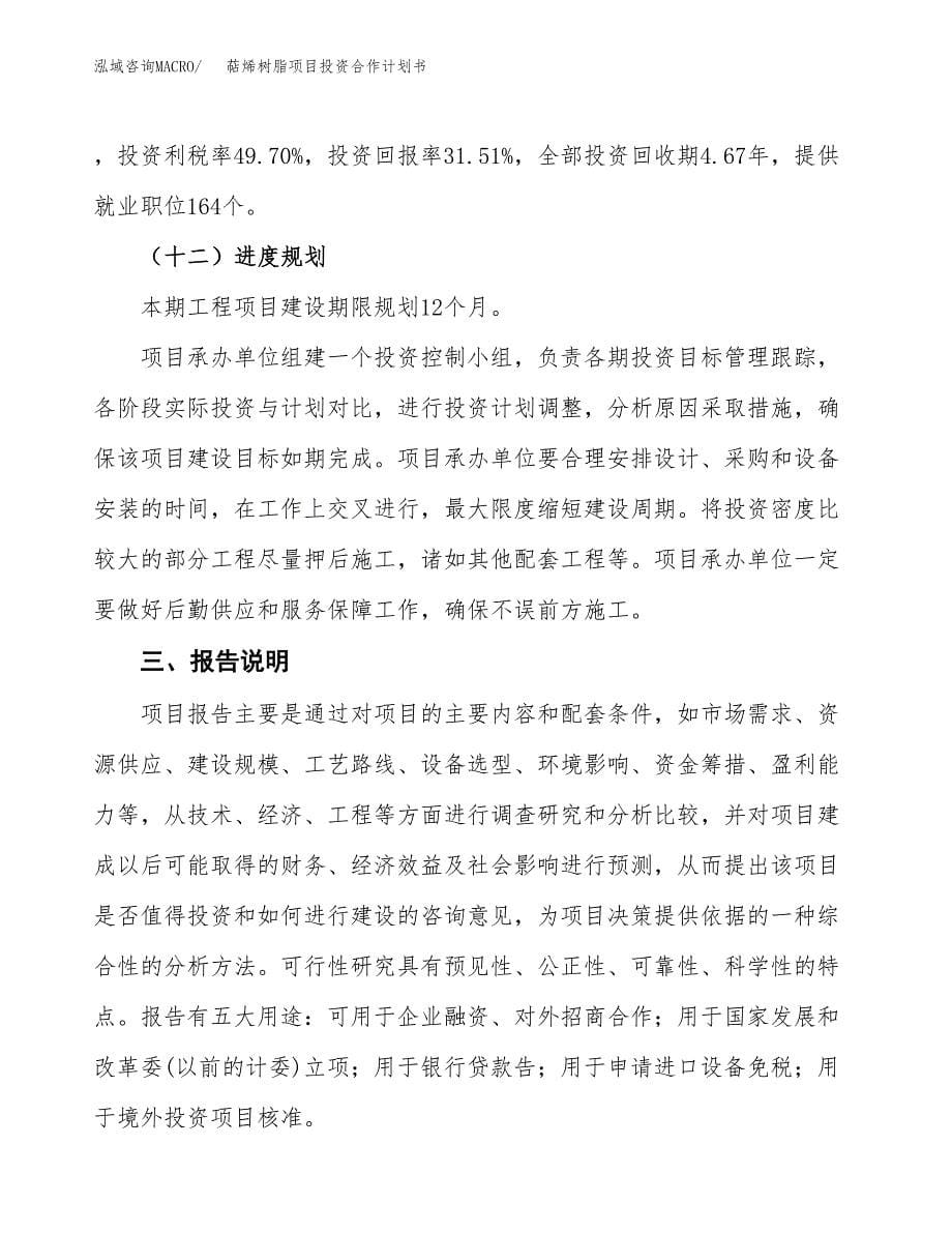 萜烯树脂项目投资合作计划书模板.docx_第5页