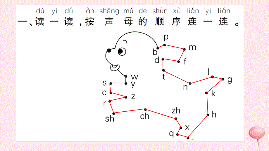 一年级语文上册汉语拼音语文园地三习题课件新人教版_第2页