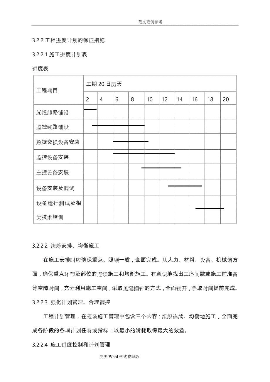 监控系统工程施工组织方案设计_第5页