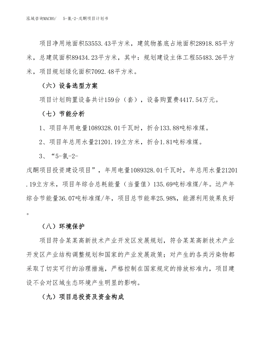 5-氯-2-戊酮项目计划书(项目投资分析).docx_第2页