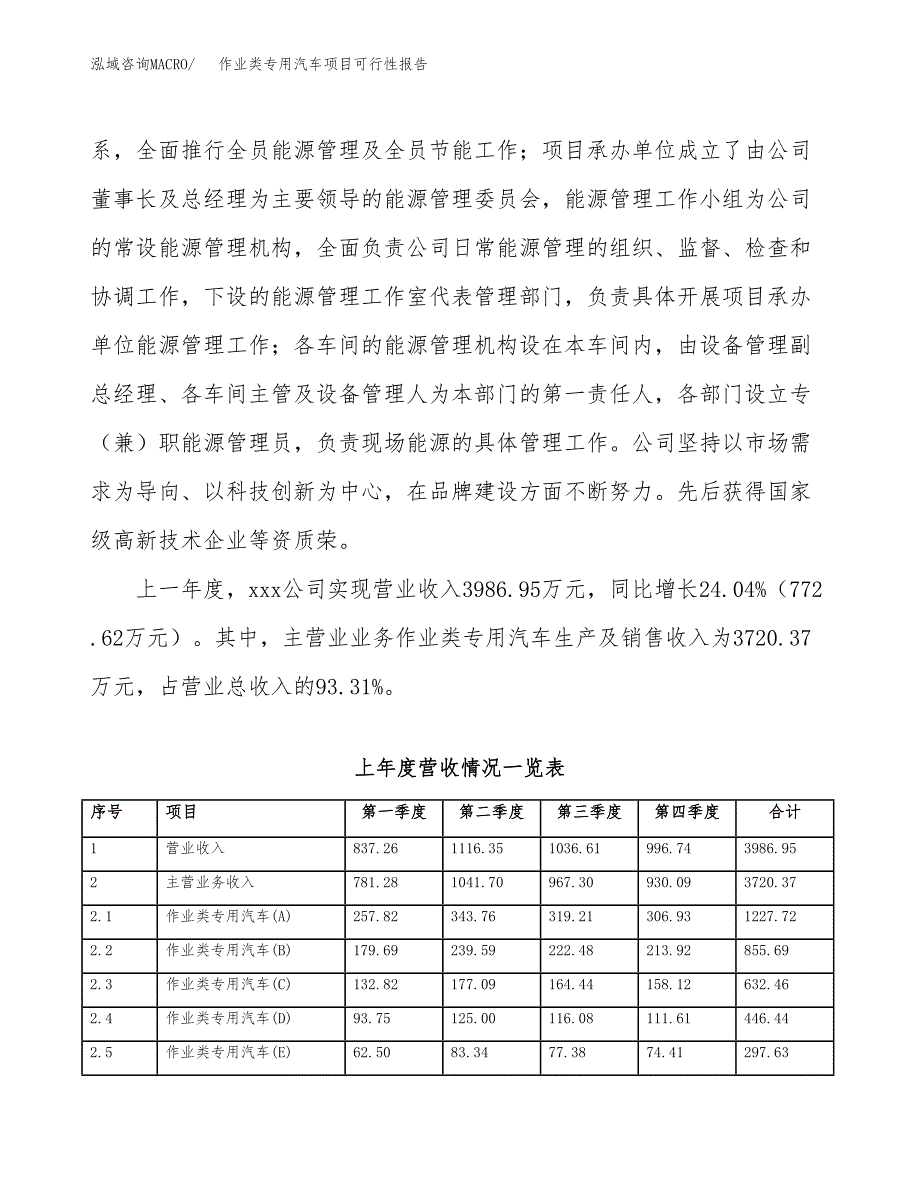 (立项备案申请样例)作业类专用汽车项目可行性报告.docx_第2页