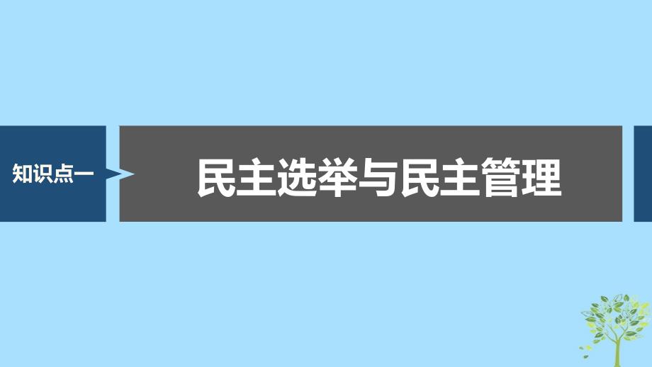 （浙江专用版）高考政治大一轮复习第五单元公民的政治生活第十三课我国公民的政治参与课件.ppt_第3页