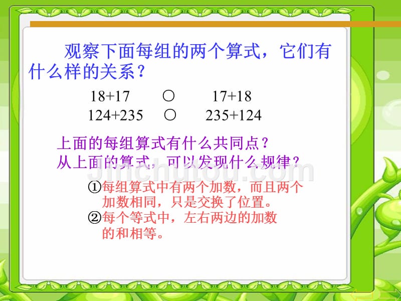 西师大小学数学四上《2 加法运算定律 (2)_第4页