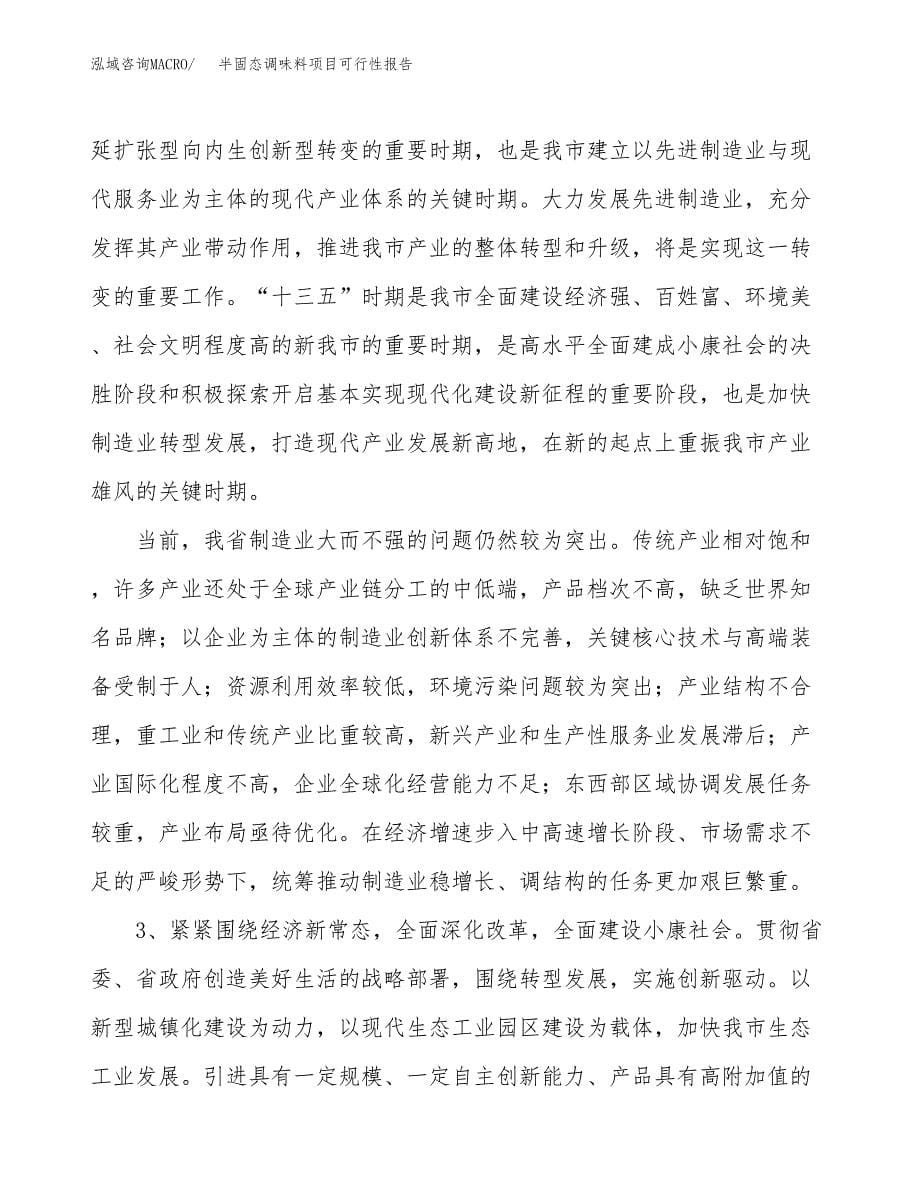 (立项备案申请样例)半固态调味料项目可行性报告.docx_第5页