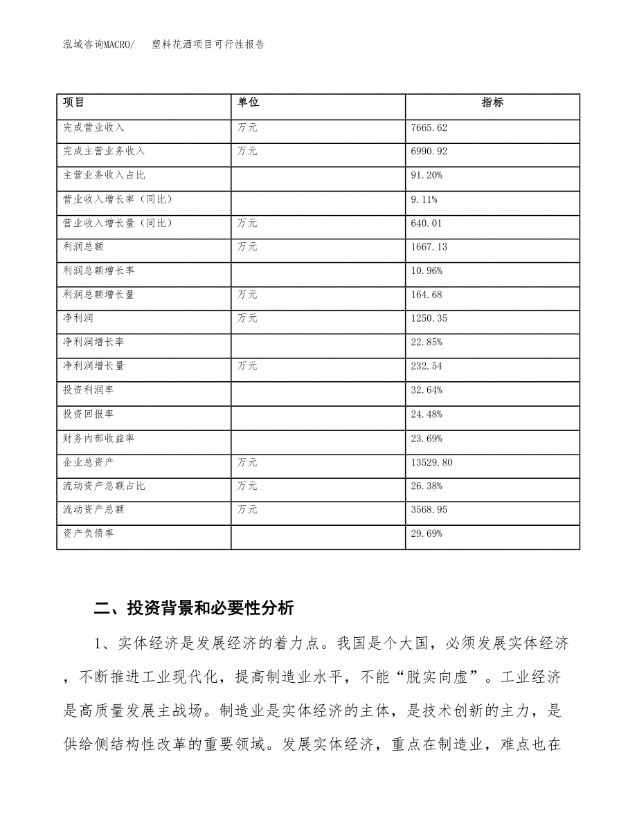 (立项备案申请样例)塑料花洒项目可行性报告.docx_第3页