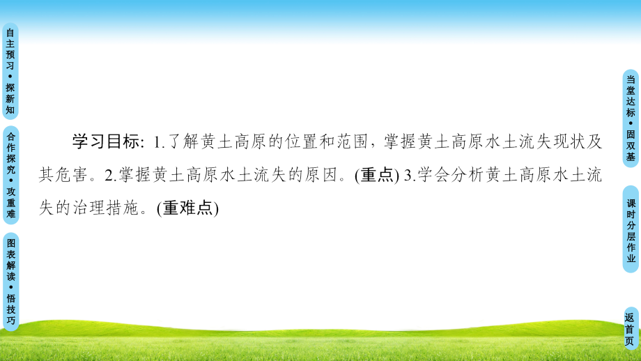 鲁教版高中地理必修三课件：第3单元 第1节　区域水土流失及其治理——以黄土高原为例 .ppt_第2页