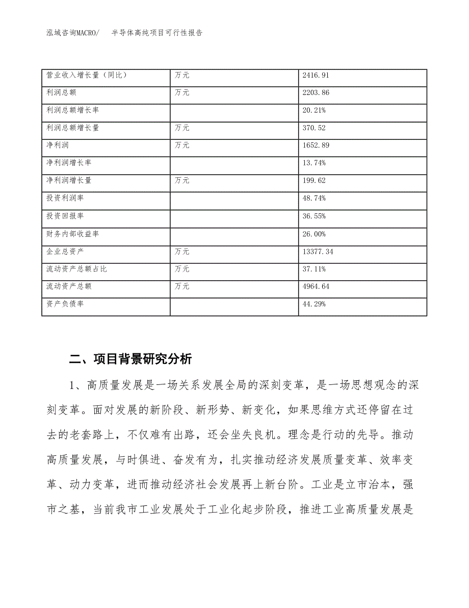 (立项备案申请样例)半导体高纯项目可行性报告.docx_第3页