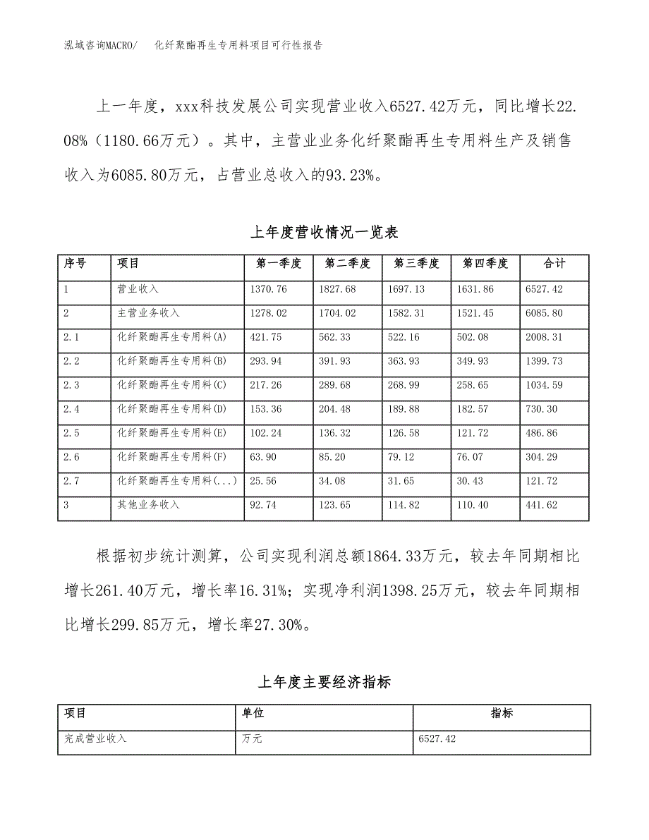 (立项备案申请样例)化纤聚酯再生专用料项目可行性报告.docx_第2页