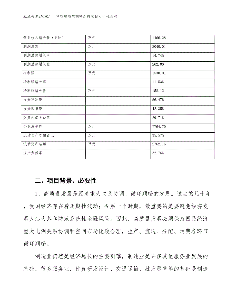 (立项备案申请样例)中空玻璃硅酮密封胶项目可行性报告.docx_第3页