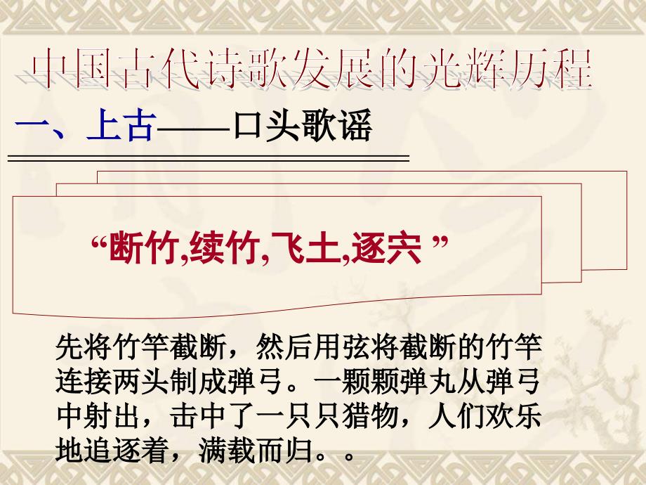 人教版选修《中国古代诗歌散文欣赏》课件_第三单元_中国古代诗歌发展概述_第3页