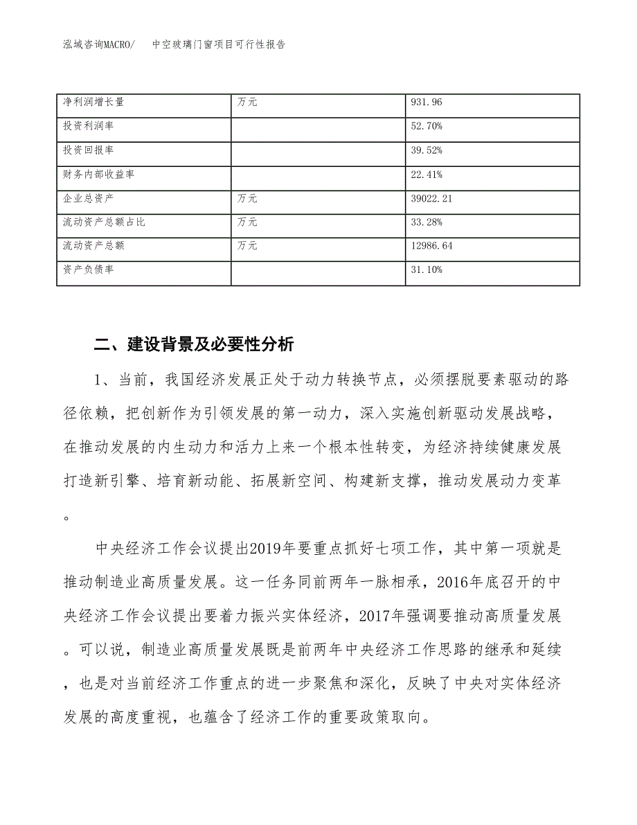 (立项备案申请样例)中空玻璃门窗项目可行性报告.docx_第3页