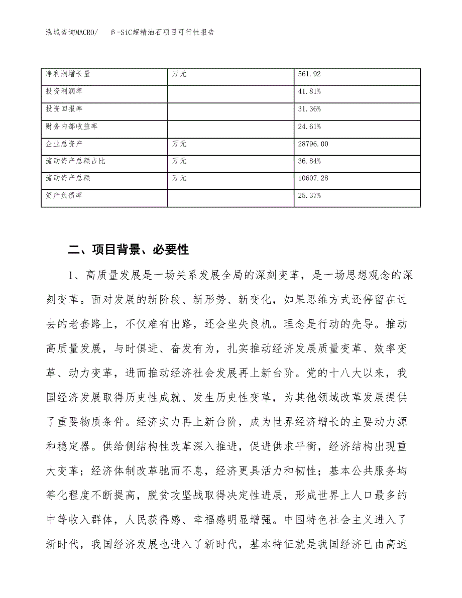 (立项备案申请样例)β-SiC超精油石项目可行性报告.docx_第4页