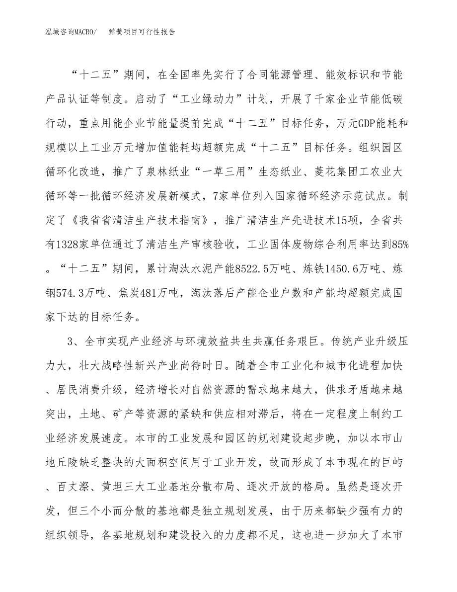 (立项备案申请样例)弹簧项目可行性报告.docx_第5页