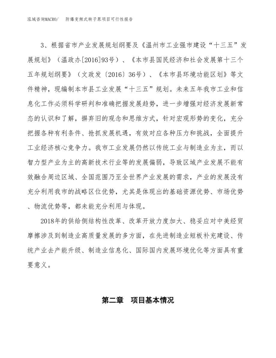 (立项备案申请样例)防爆变频式转子泵项目可行性报告.docx_第5页