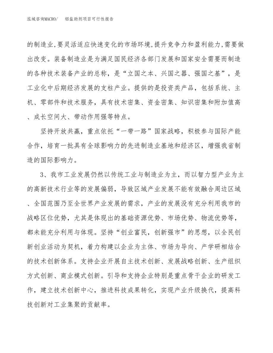 (立项备案申请样例)铝盐助剂项目可行性报告.docx_第5页