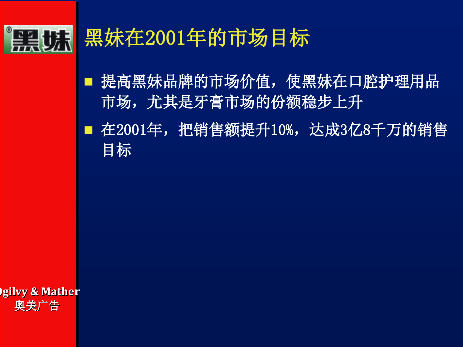 XX牙膏2001年年度广告计划提案_第3页