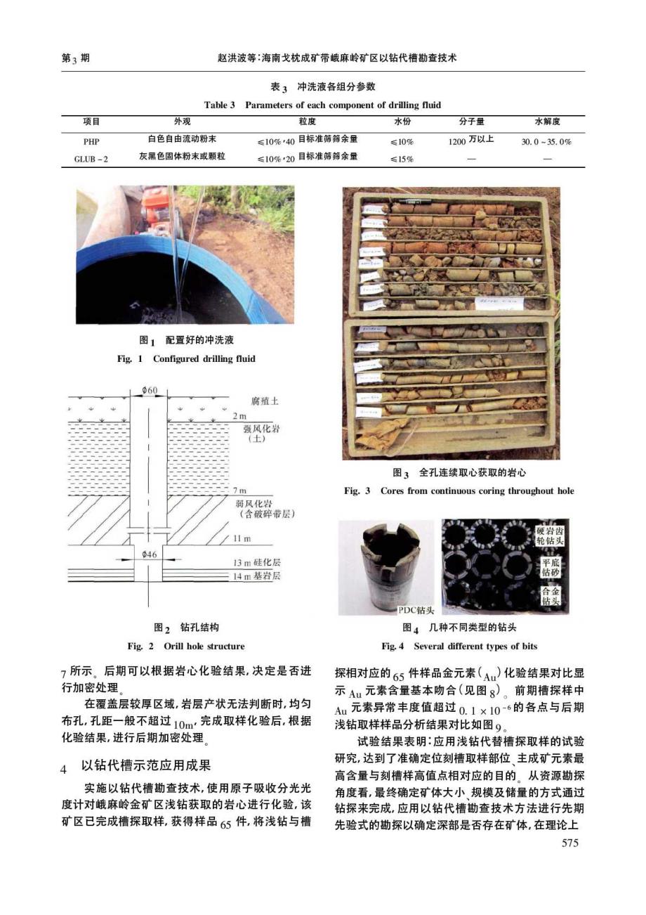 海南戈枕成矿带峨麻岭矿区以钻代槽勘查技术.pdf_第3页