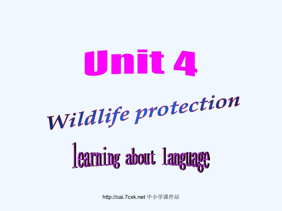 人教版高中英语必修二Unit 4《Wildlife protection》（learning about language）ppt课件.ppt_第1页