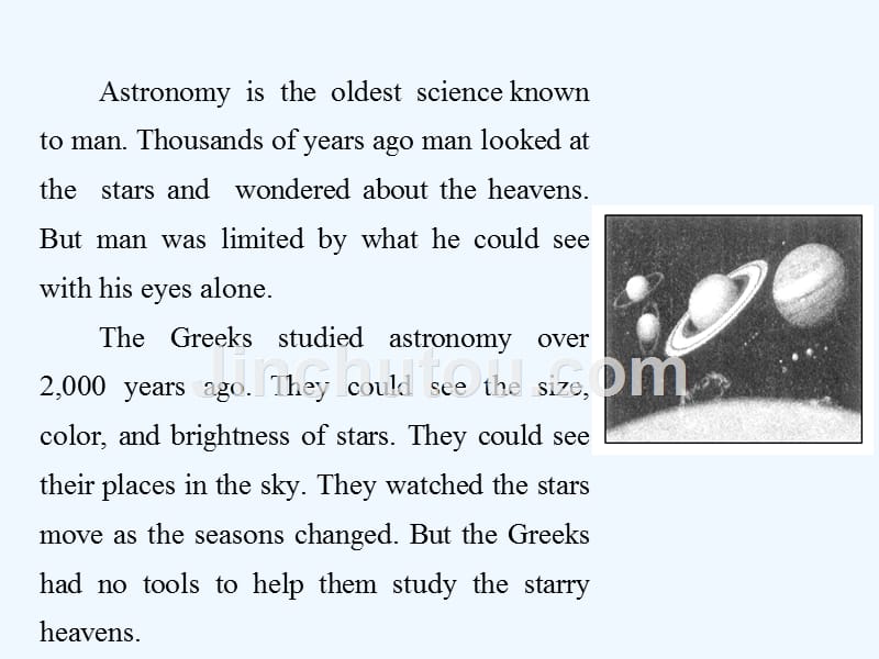 人教版高中英语必修三Unit 4《Astronomy：the science of the stars》ppt课件.ppt_第3页