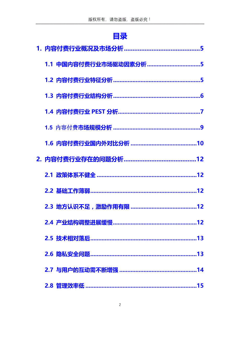 2020年内容付费行业市场分析调研报告_第2页