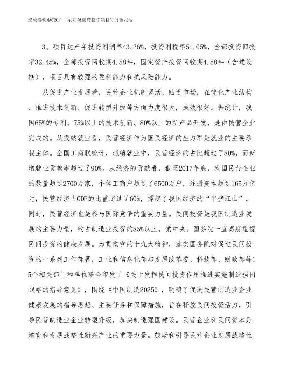 农用硫酸钾投资项目可行性报告(园区立项申请).docx_第5页