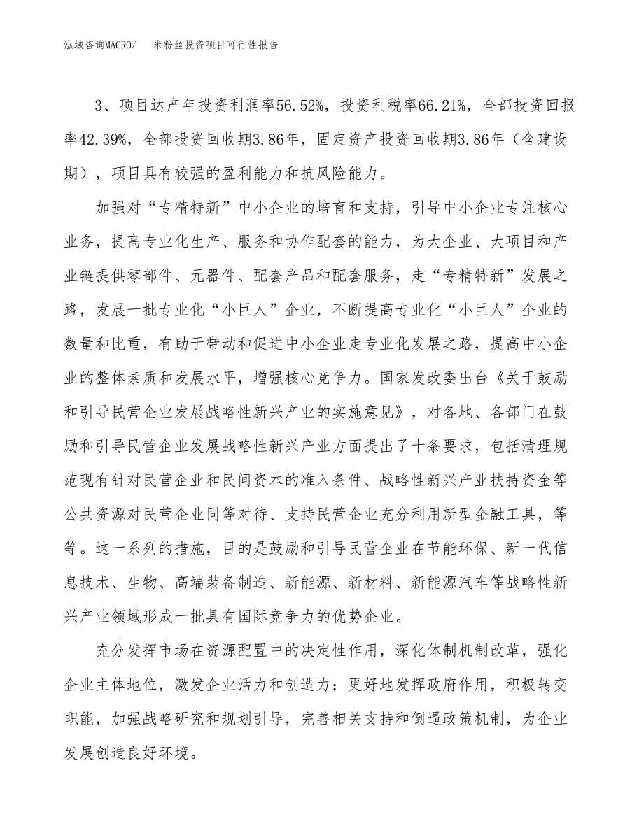 米粉丝投资项目可行性报告(园区立项申请).docx_第5页