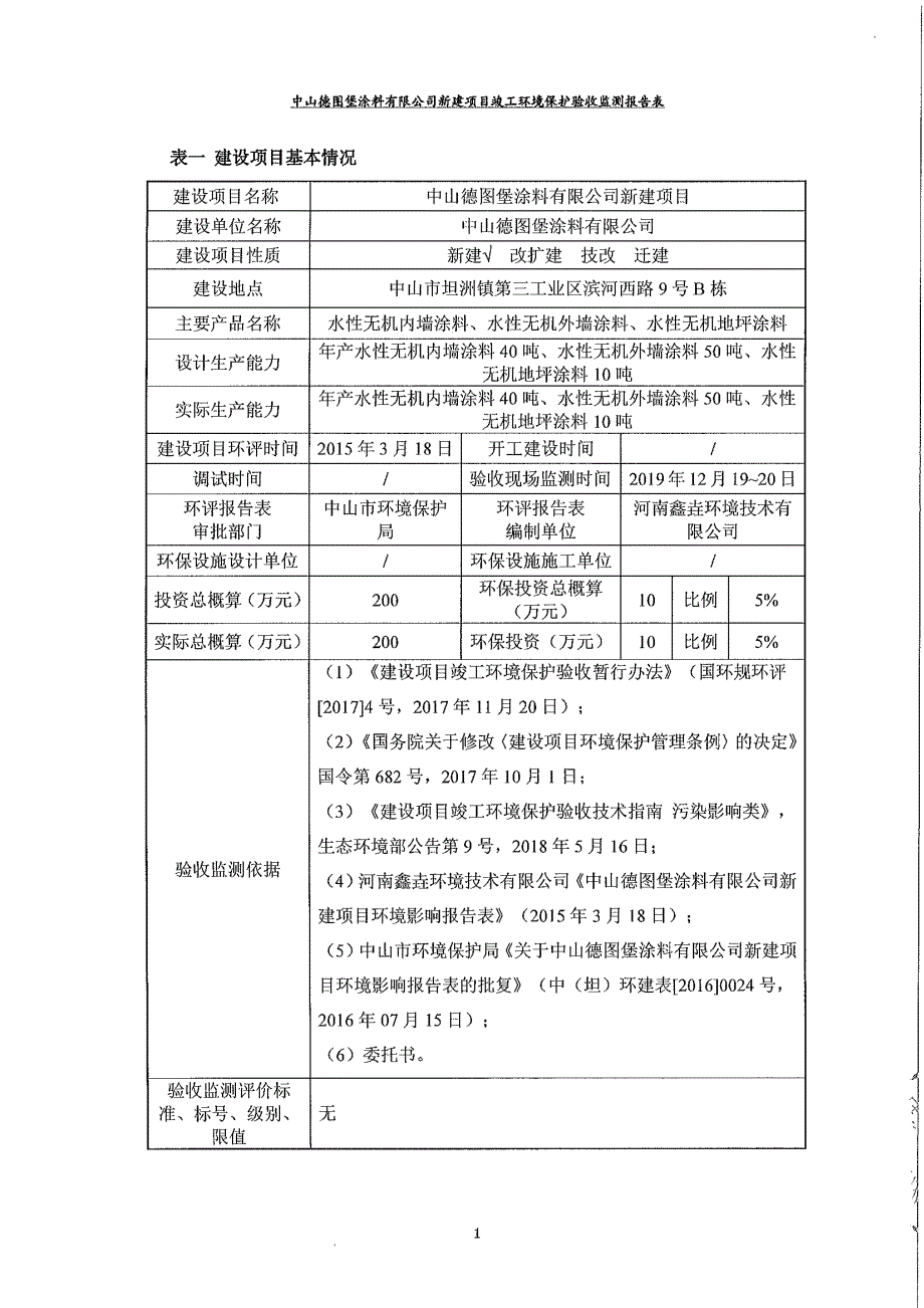 德图堡涂料有限公司新建项目竣工环保验收监测报告固废_第3页