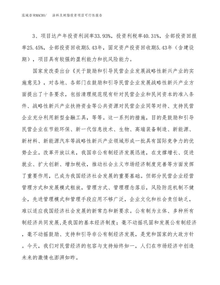 涂料及树脂投资项目可行性报告(园区立项申请).docx_第5页