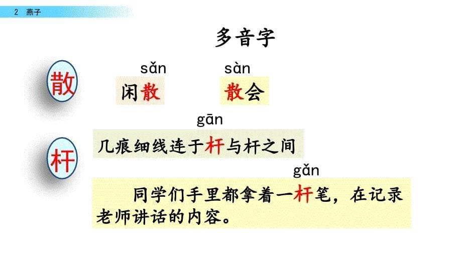 部编版三年级下册语文燕子_第5页