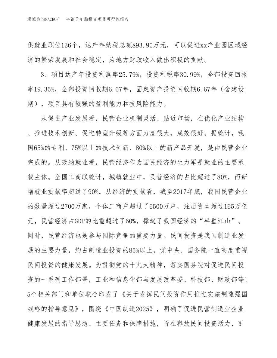 半钢子午胎投资项目可行性报告(园区立项申请).docx_第5页