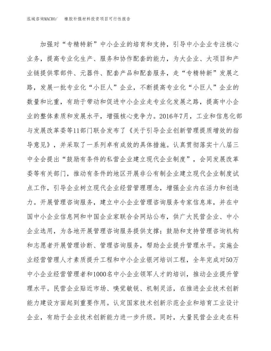 橡胶补强材料投资项目可行性报告(园区立项申请).docx_第5页