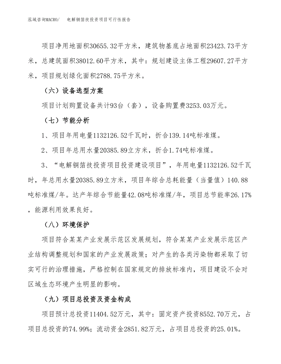 电解铜箔技投资项目可行性报告(园区立项申请).docx_第3页