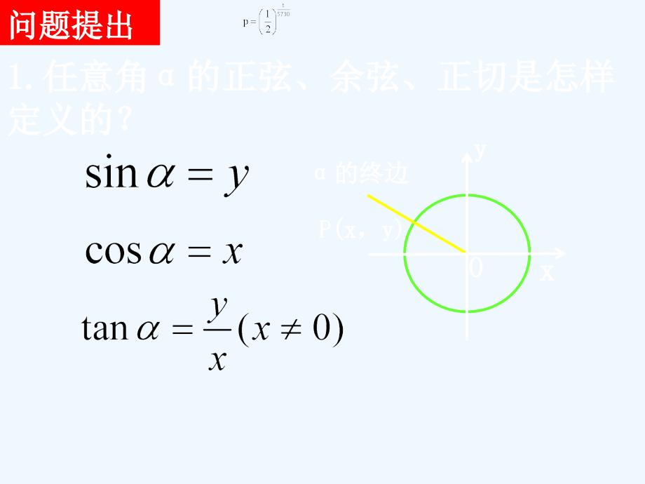 新人教A版高中数学必修四1.3-1《三角函数的诱导公式》课件.ppt_第2页