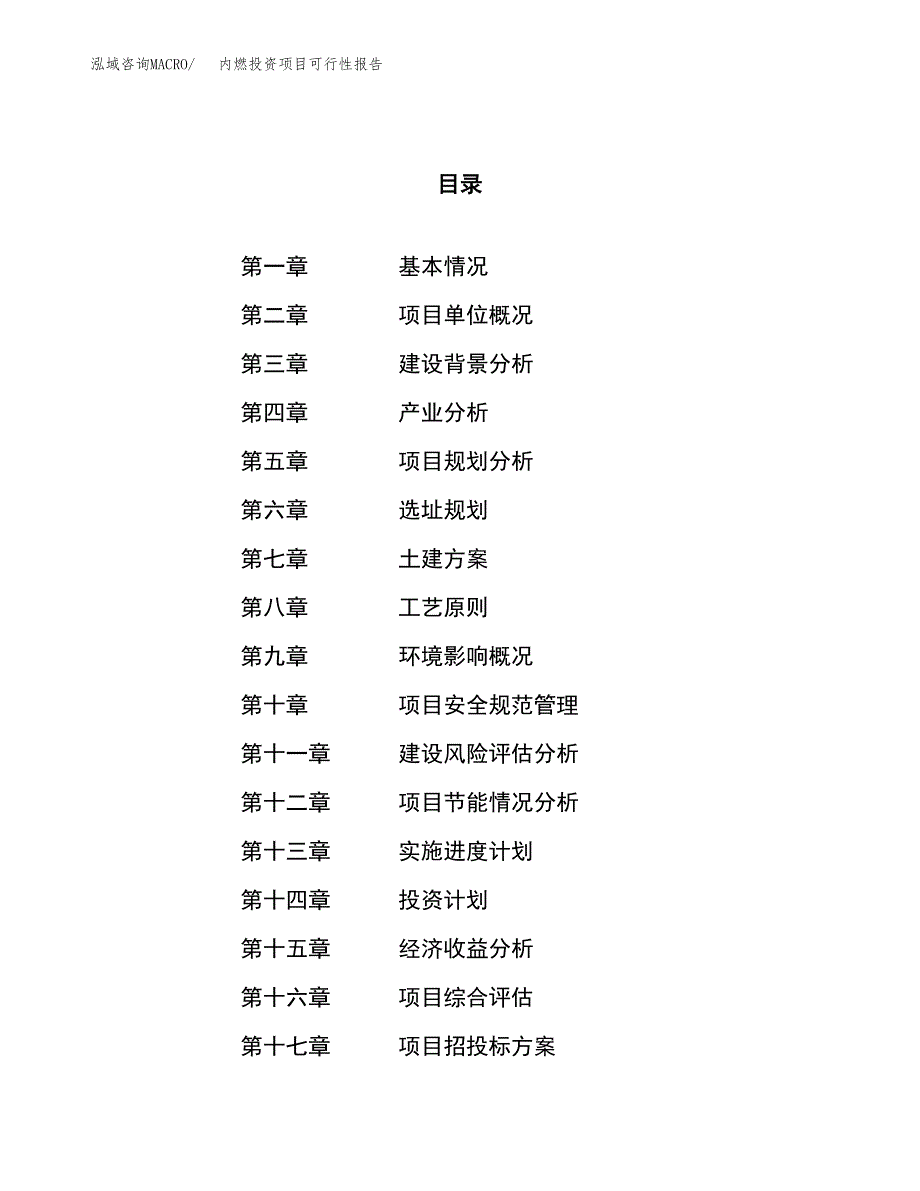 内燃投资项目可行性报告(园区立项申请).docx_第1页