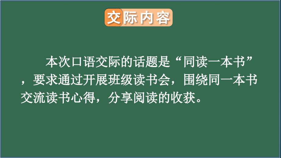 新人教六年级下语文口语交际：同读一本书教学课件_第3页