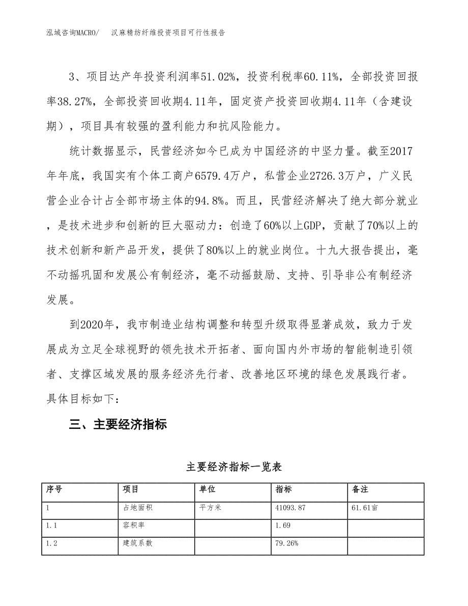 汉麻精纺纤维投资项目可行性报告(园区立项申请).docx_第5页