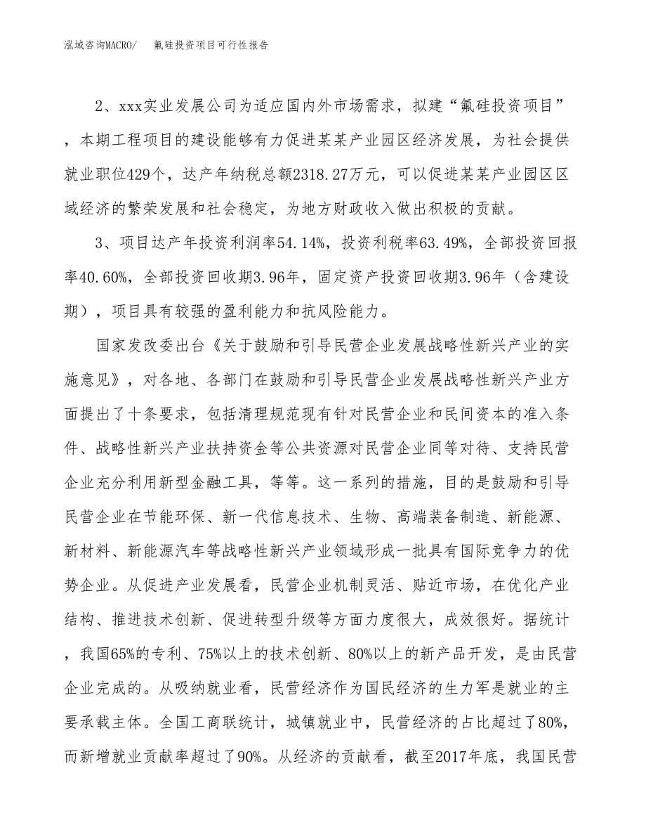 氟硅投资项目可行性报告(园区立项申请).docx_第5页