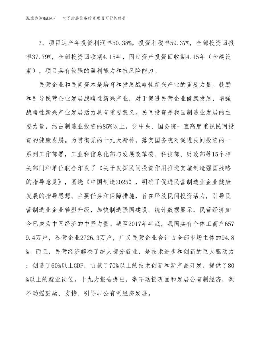 电子封装设备投资项目可行性报告(园区立项申请).docx_第5页