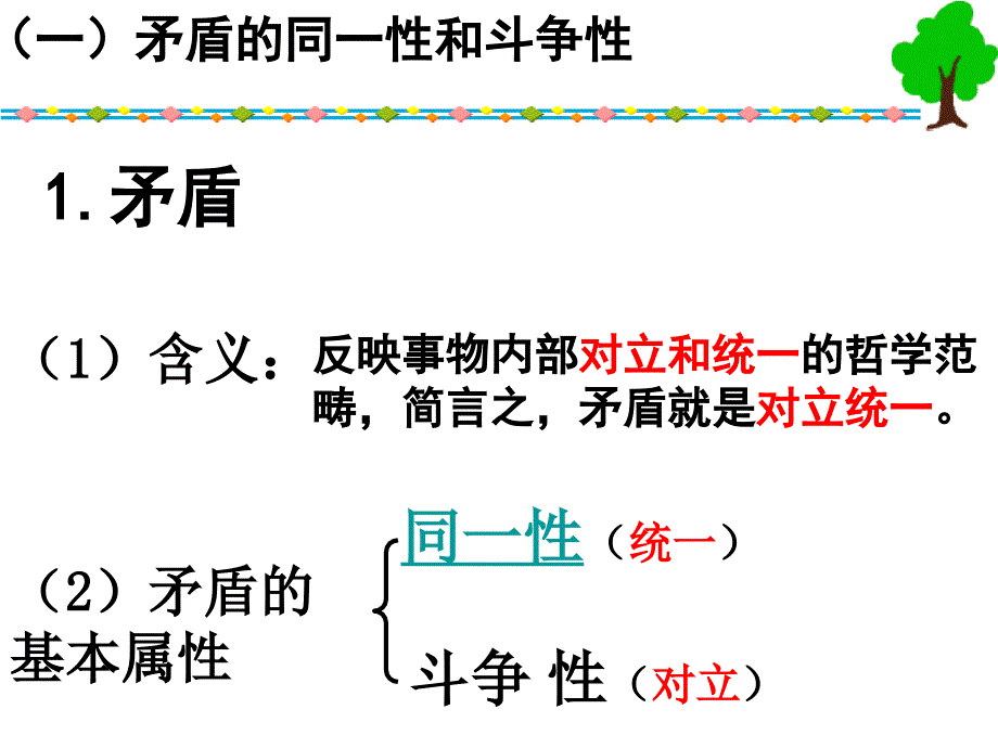 唯物辩证法的实质和核心-矛盾-重庆第三十二中学_第4页