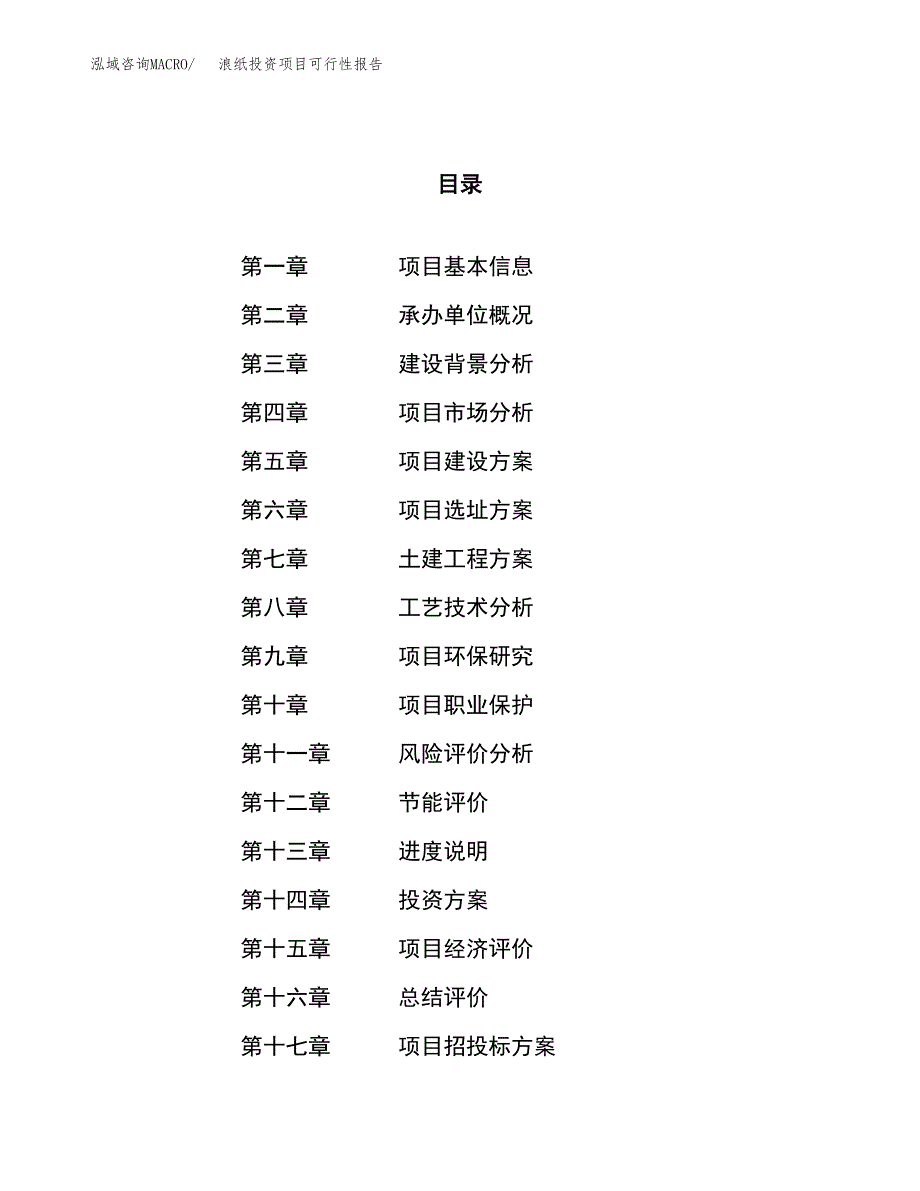 浪纸投资项目可行性报告(园区立项申请).docx_第1页