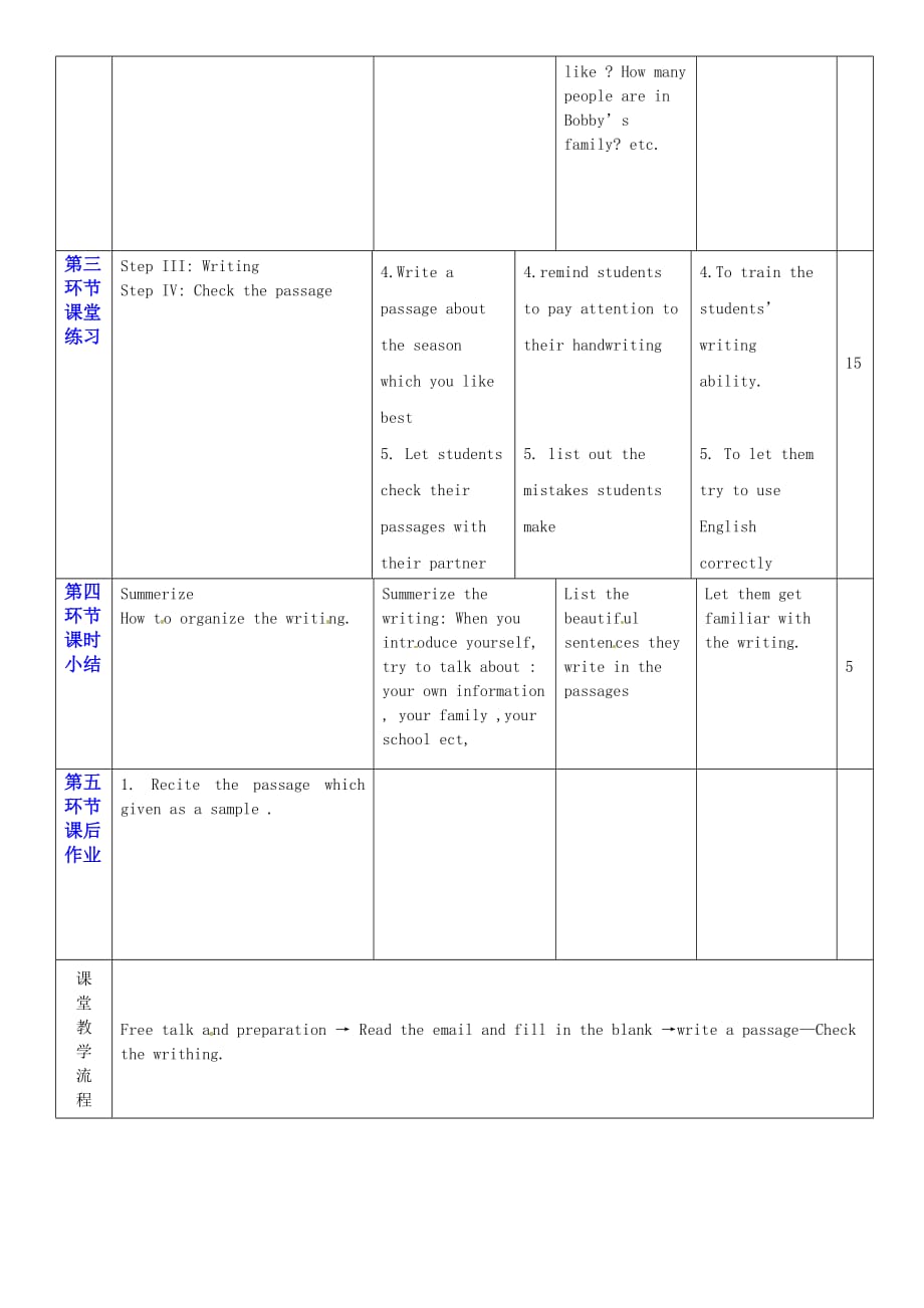 牛津深圳版七年级英语上册Unit1 教案6_第2页