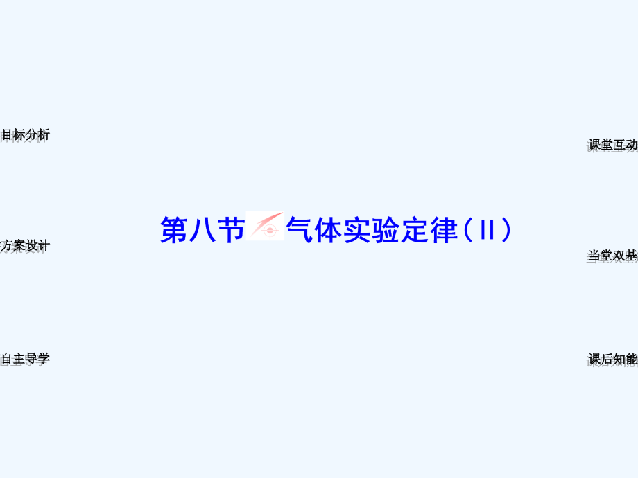 2017-2018学年高中物理第2章固体、液体和气体第8节气体实验定律（Ⅱ）粤教选修3-3_第1页