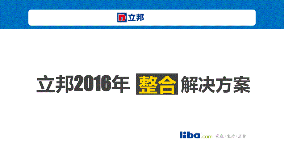 【精编】某公司年度整合解决方案_第1页