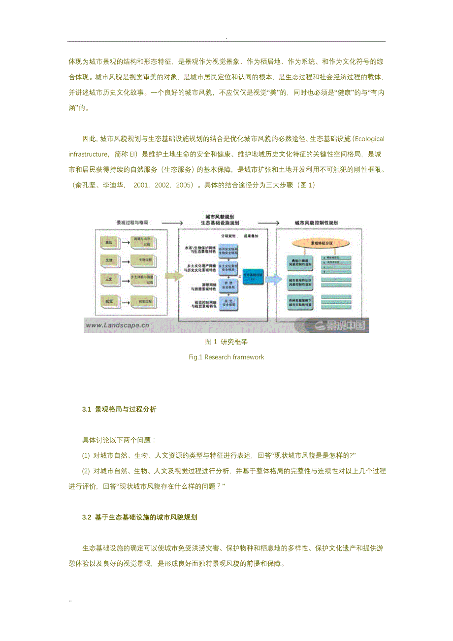 基于生态基础设施的城市风貌规划99709_第3页