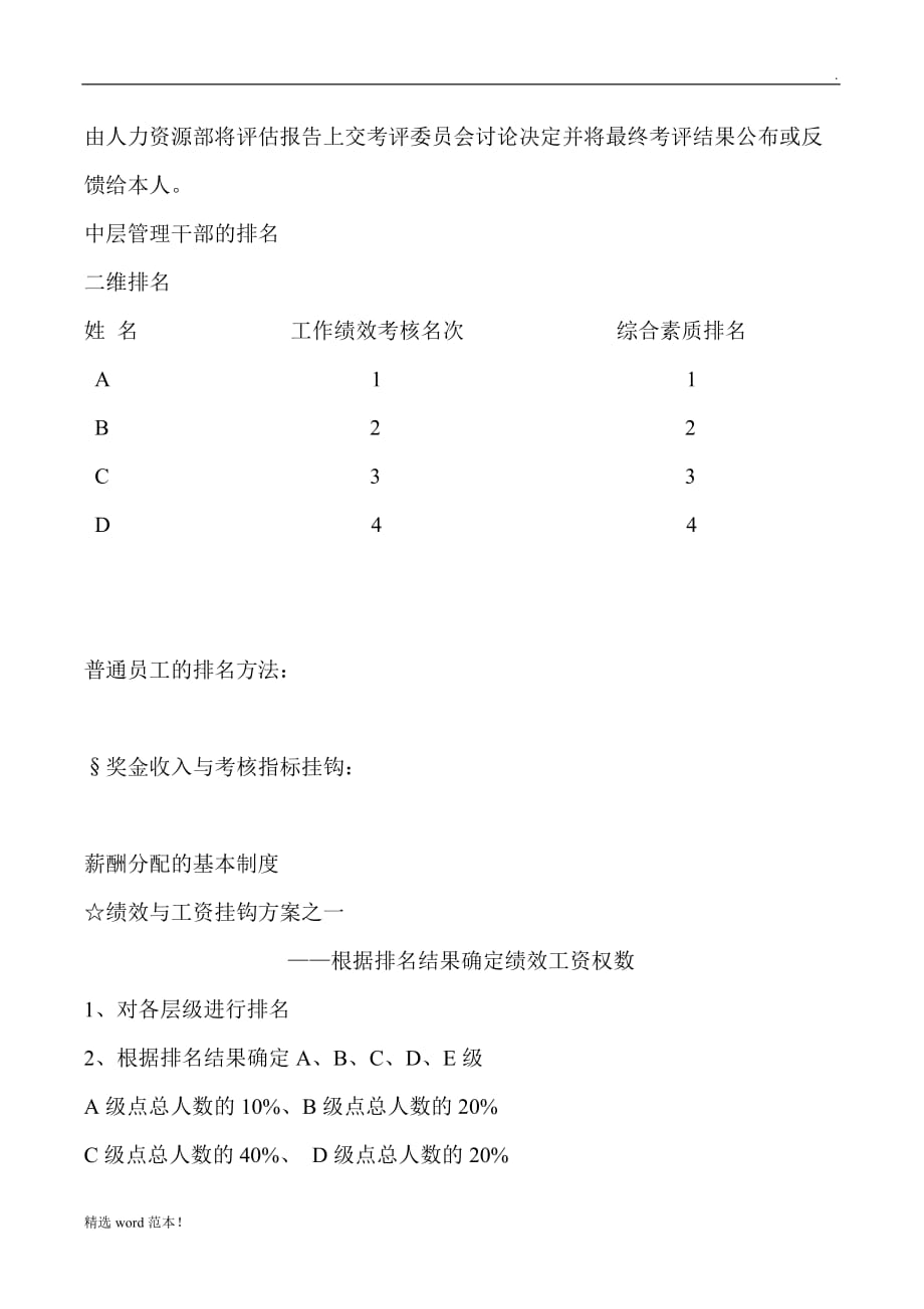 kpi绩效考核方案(模板)最新版.doc_第4页